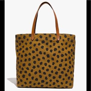 Madewell • Canvas Transport Tote in Painted Spots